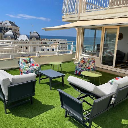 T3 Bis - 4 Etoiles Rooftop et Vue Mer - Bellevue Biarritz Buitenkant foto